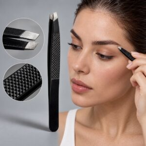 VICTOMEDIC Professional Eyebrow Tweezer 