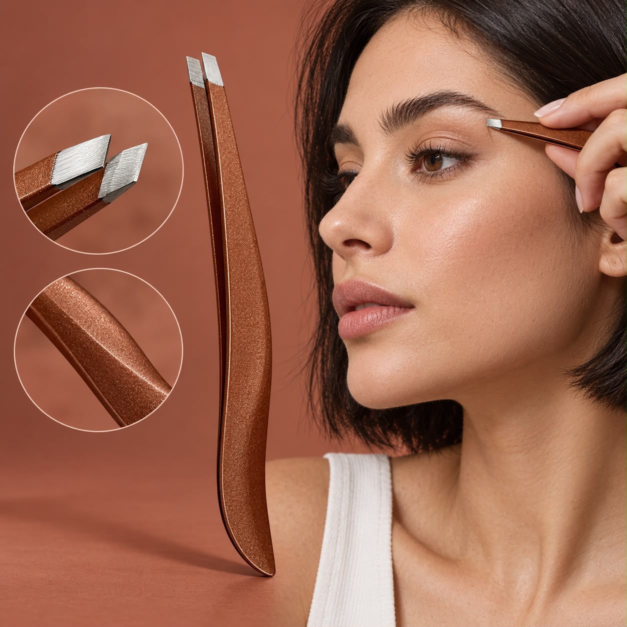 VICTOMEDIC Professional Eyebrow Tweezer